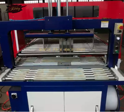 Corrugated Cardboard Carton Automatic PP Belt Strapping Bundling Box Packing Machine